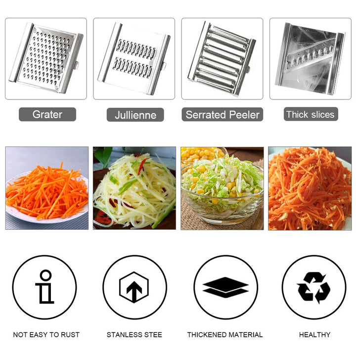 4 in 1 Vegetable Slicer Multi-Purpose 4