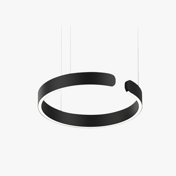 LED Pendant Ceiling Light Metal &amp; Acrylic Dome 40/60/80 cm | Black, Gold, Rose Gold, White | Dimmable, 3 Colour Temperatures 3