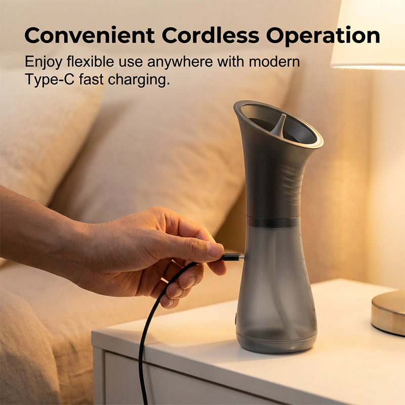 Ear Wax Removal Irrigator | Dual-Tank System with Adjustable Nozzles | Rechargeable USB-C Battery for Travel-Ready Hygiene 9