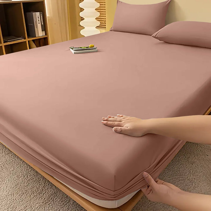 Extra Deep Fitted Bed Sheet, Up to 29 cm Depth | Single, Double, King, Super King, 12 Colours | Wrinkle-Resistant All-Season Fit 15