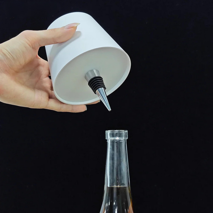 Rechargeable Bottle Light LED Cap Touch Control 3 Brightness 6