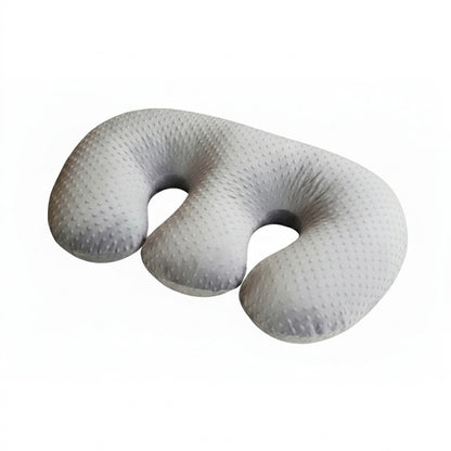 Twin Nursing Pillow | Ergonomic Support | Tandem Feeding | Removable Washable Cover