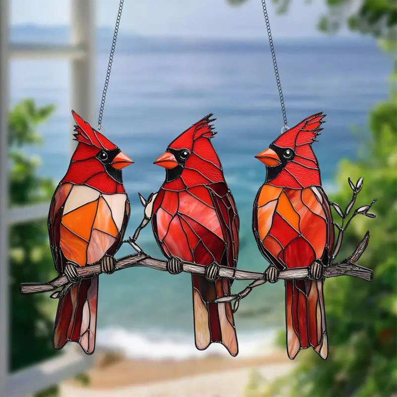 Bird Wall Art Panel Fade-Resistant Lightweight Design 7