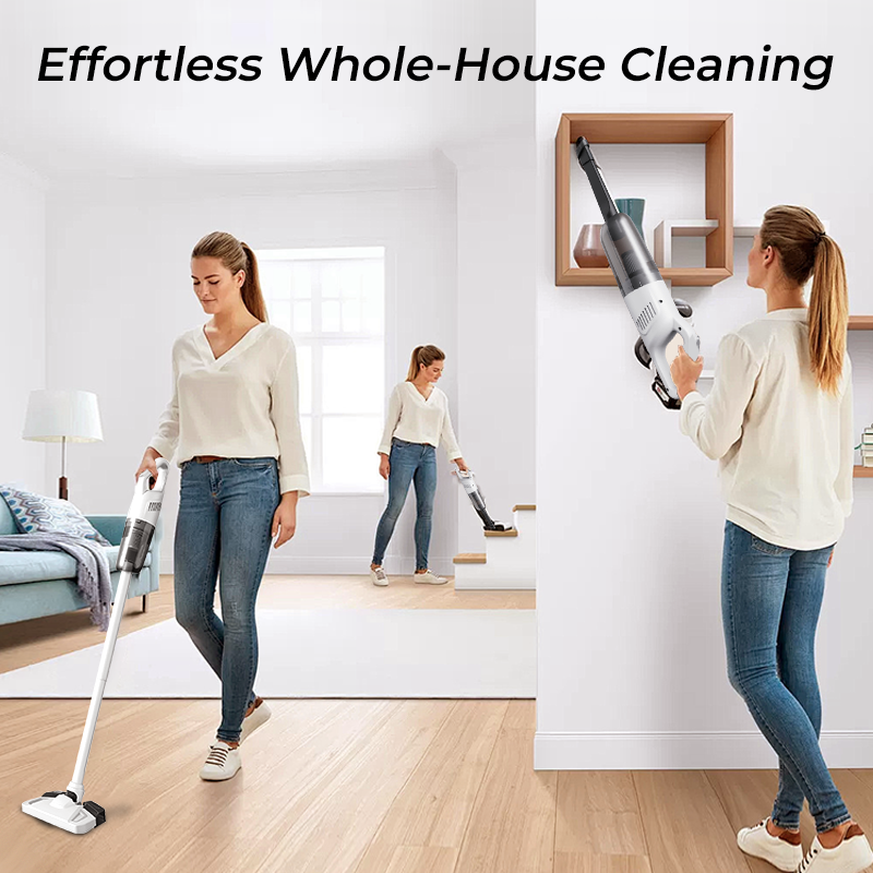 Handheld Cordless Vacuum Cleaner | High-Suction Power for Home, Car and Office | Lightweight Cord-Free Design for Quick Cleanup 5