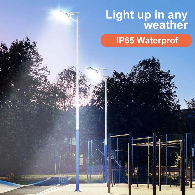 Solar LED Outdoor Lamp 200W COB | Motion &amp; Twilight Sensor, Remote Control | 360° Beam, Weatherproof ABS, 365 mm 5