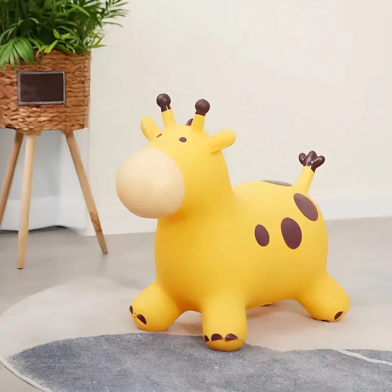 Bouncy Animal Hopper Kids Ride-On Toy 30 Songs Handles 10