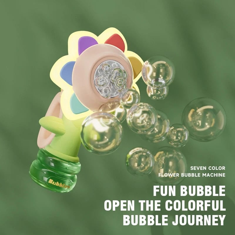 Bubble Spinner Toy Rechargeable ABS Plastic Handheld with Charging Cable 7