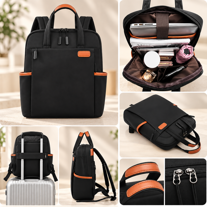 Travel Backpack Anti-Theft Water-Resistant Oxford with Hidden Zip Pocket 7