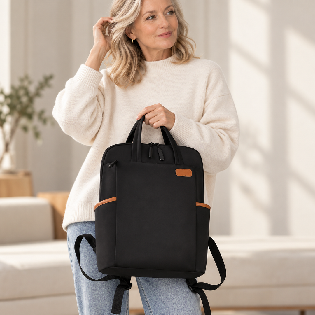 Travel Backpack Anti-Theft Water-Resistant Oxford with Hidden Zip Pocket 3