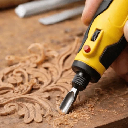 Cordless Rotary Carving Tool | Variable Speed Up To 12,000 RPM | Rechargeable Precision Engraver And Polisher For Detailed Work 7