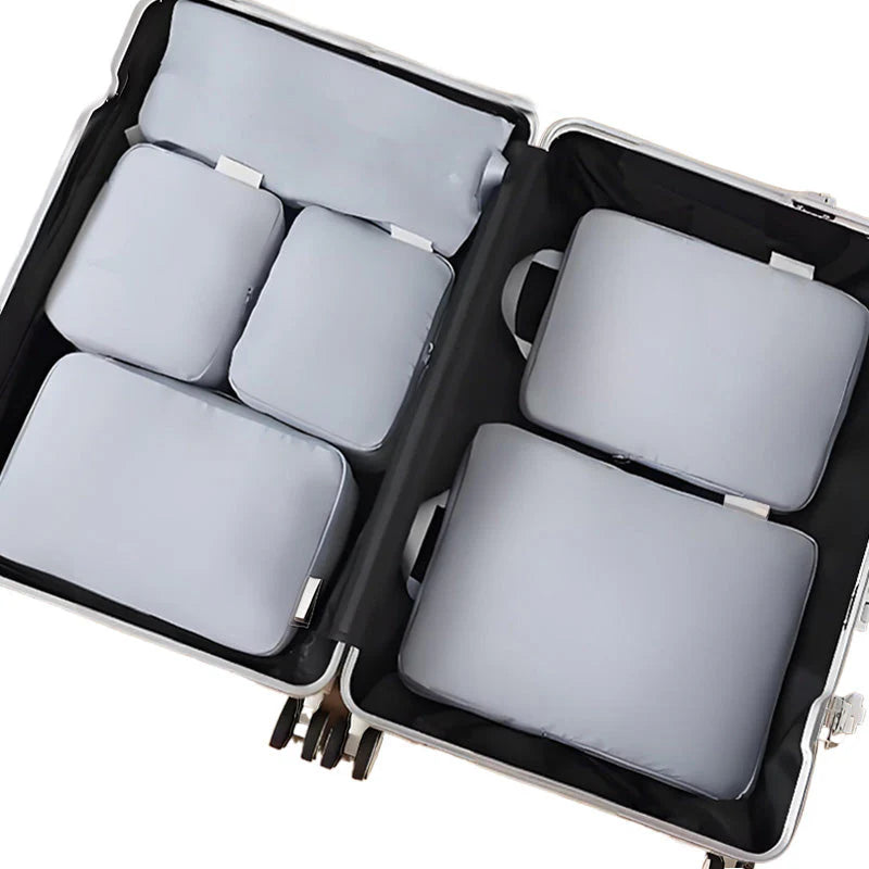 6-Piece Travel Organizers | Compression Packing Cubes Set