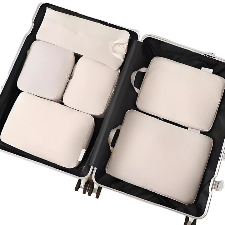 6-Piece Travel Organizers | Compression Packing Cubes Set