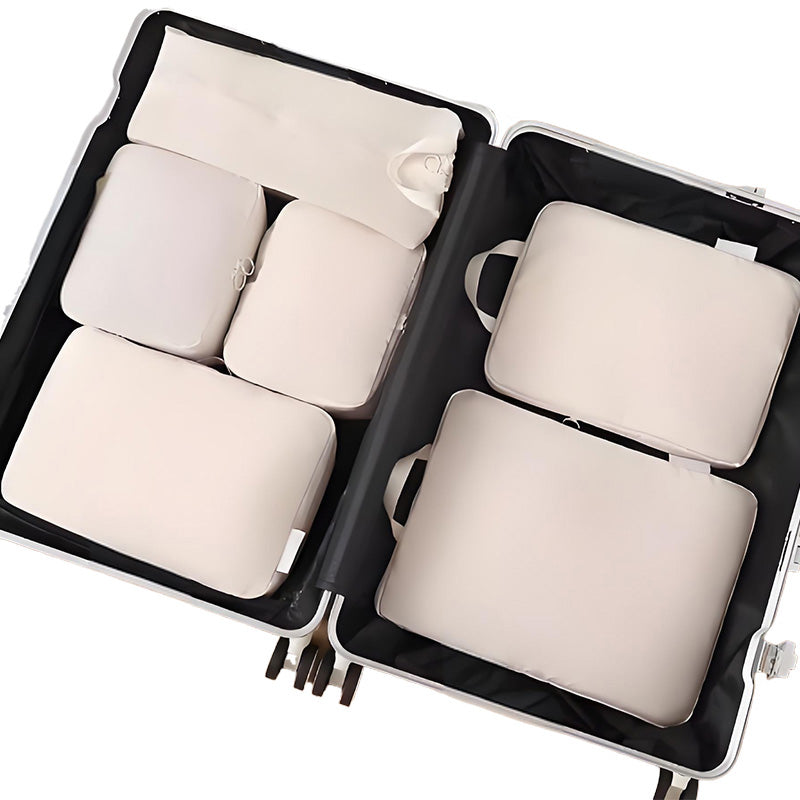 6-Piece Travel Organizers | Compression Packing Cubes Set