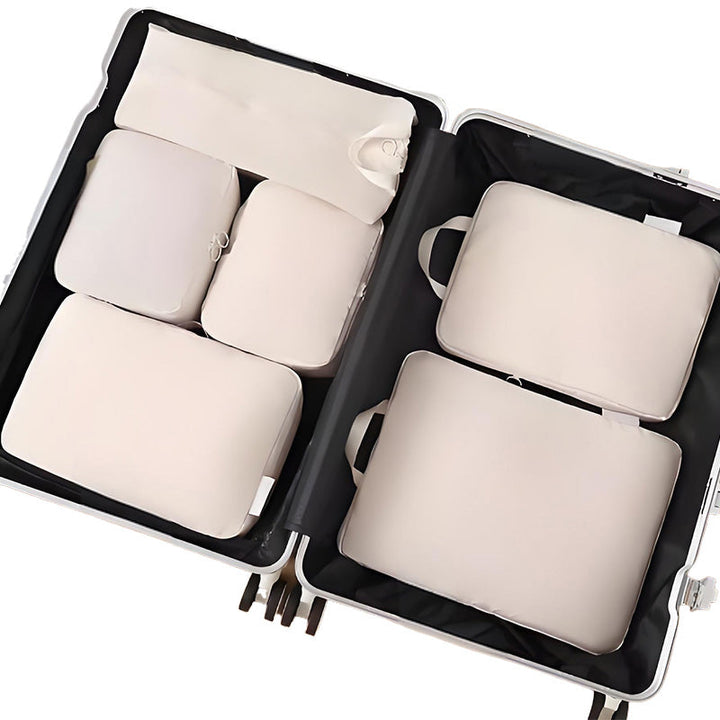 6-Piece Travel Organizers | Compression Packing Cubes Set