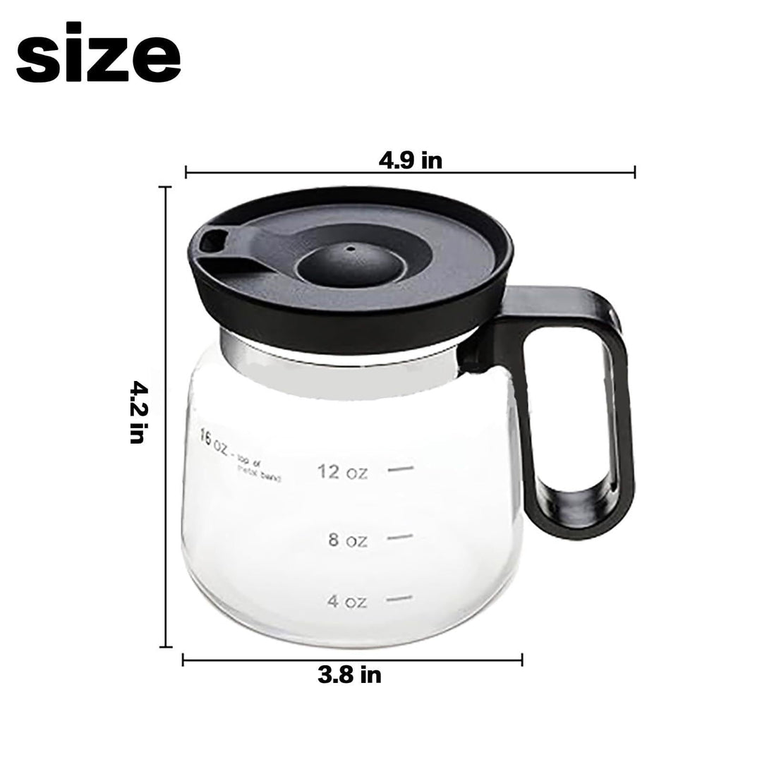 Leak-Proof Glass Coffee Cup Heat-Resistant Spill-Proof Lid 7