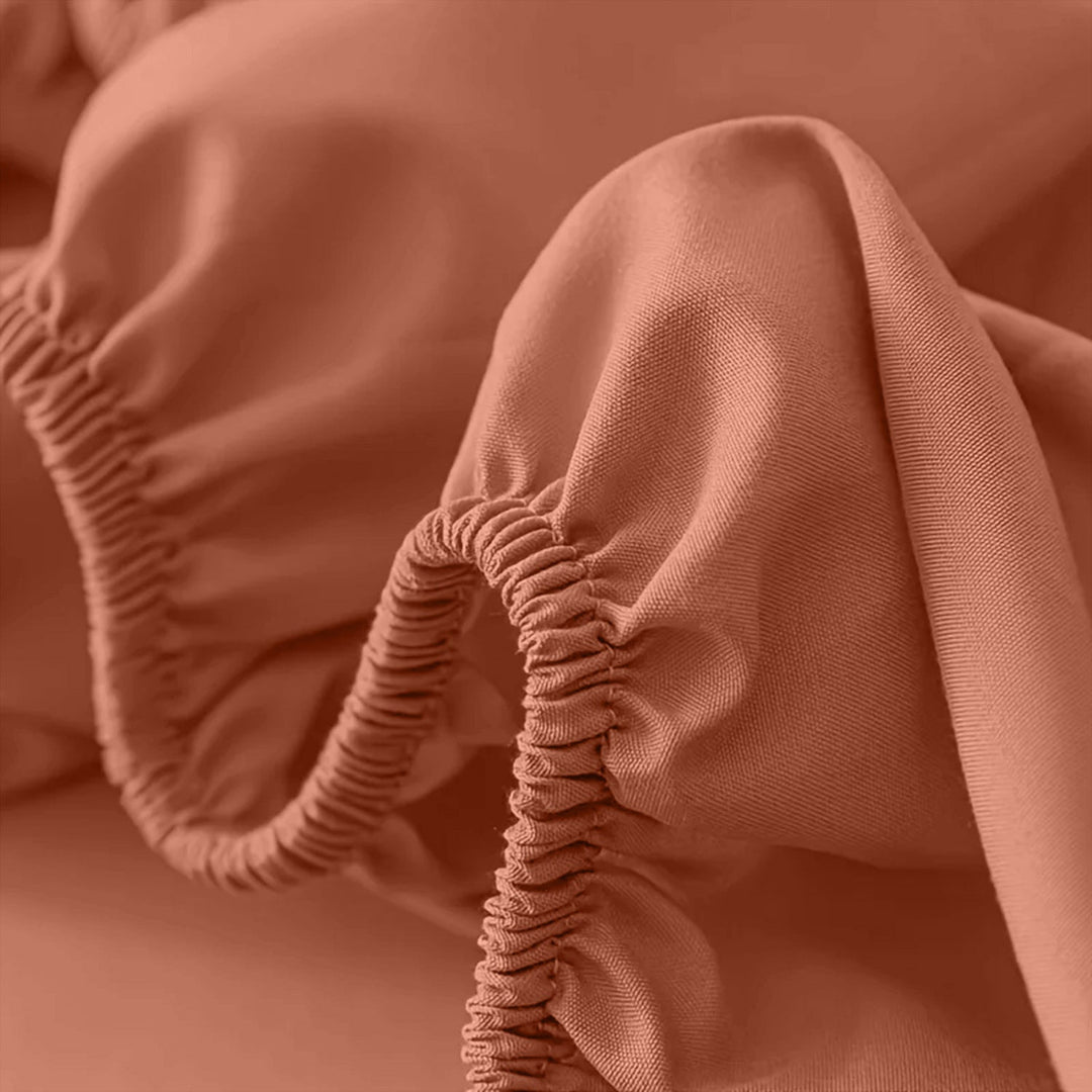 Extra Deep Fitted Bed Sheet, Up to 29 cm Depth | Single, Double, King, Super King, 12 Colours | Wrinkle-Resistant All-Season Fit 12