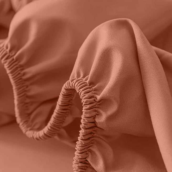 Extra Deep Fitted Bed Sheet, Up to 29 cm Depth | Single, Double, King, Super King, 12 Colours | Wrinkle-Resistant All-Season Fit 12