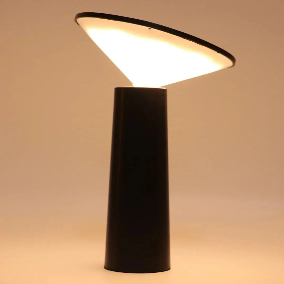 Rechargeable Table Lamp ABS | Dimmable 360° Rotating Shade | Cordless LED Light for Bedside, Reading Nooks &amp; Outdoor Use 4