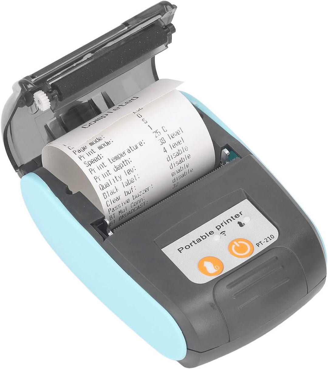 Wireless Thermal Printer | Bluetooth With Case And Rolls