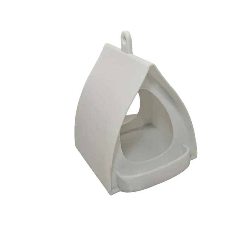 Hanging Bird Feeder Weatherproof Plastic Garden with Built-In Perch 8