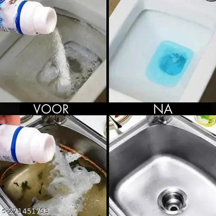 Drain Cleaner 110g | Foaming Formula Clears Hair, Grease &amp; Soap Scum Fast | Safe for Sinks, Showers &amp; Toilets in Any Home 5