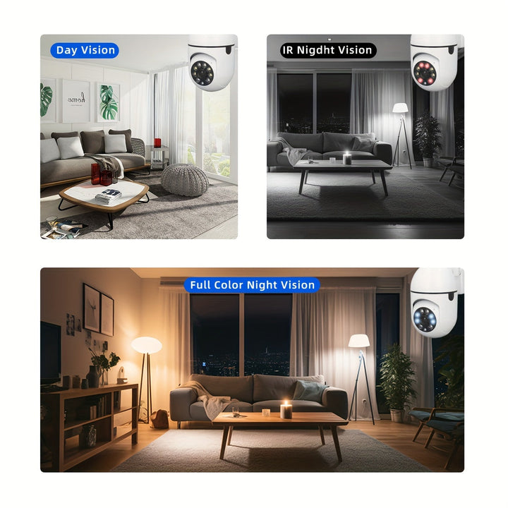 PTZ WiFi Security Camera 1296P HD | 360° Pan-Tilt, Colour Night Vision | Two-Way Audio, Motion Alerts &amp; App Control 7