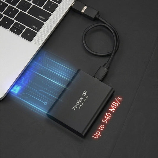 Portable SSD 2TB | 1050 MB/s | USB-C & USB 3.1 | Windows, macOS & Linux | Compact
