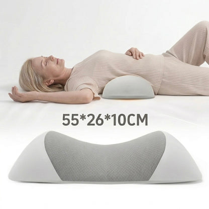 Orthopedic Memory Foam Pillow | Contour Support for Side & Back Sleepers | Sciatica & Lumbar Relief
