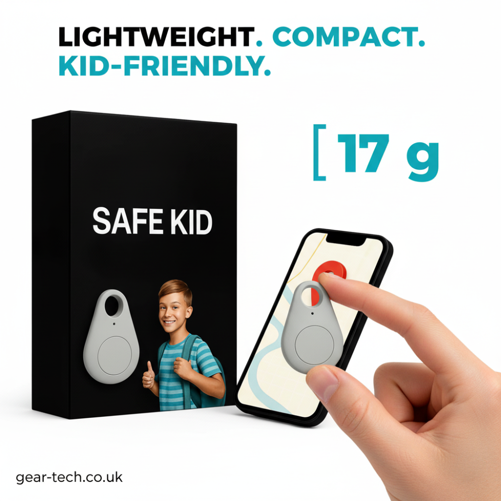 Child GPS Location Tracker | Real-Time Tracking, SOS Alerts &amp; Bluetooth | Waterproof IP67 with 5-Day Battery Life 10