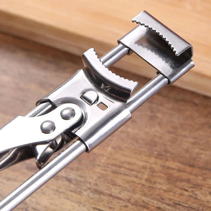 Adjustable Jar Opener Stainless Steel | Lever Action, Non-Slip Grip | Multi-Purpose Tool for Jars, Bottles, Containers 5
