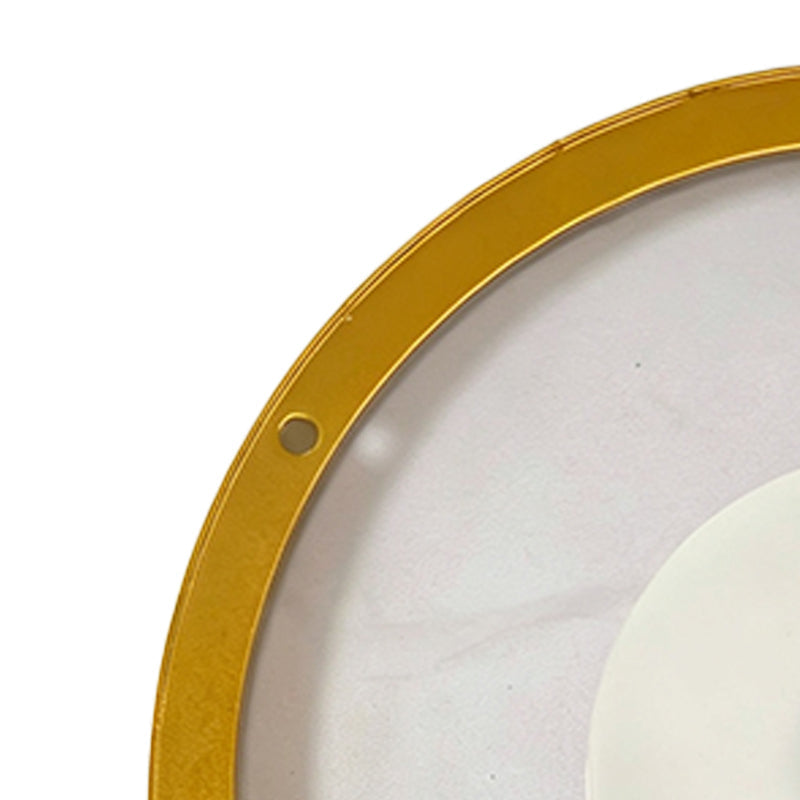 Round Floating Wall Shelf LED Light Rechargeable USB 12