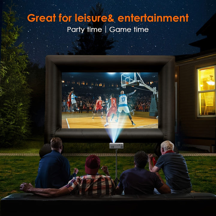 Mini Projector 3000 Lumens | 30 to 100 Inch Projection Screen | Lightweight Portable Design for Home and Outdoor Movie Nights 8