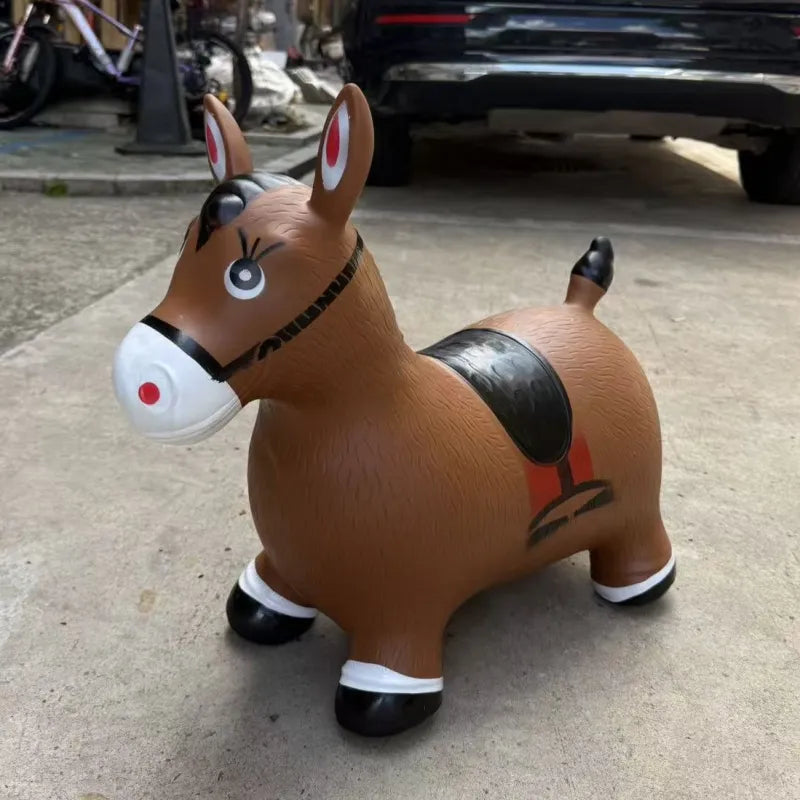 Bouncy Animal Hopper Kids Ride-On Toy 30 Songs Handles 14