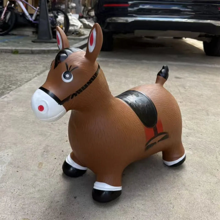 Bouncy Animal Hopper Kids Ride-On Toy 30 Songs Handles 14