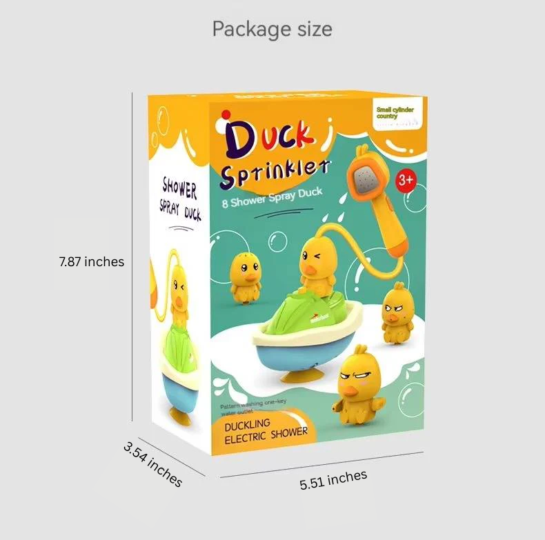 Bath Toy Water Pump Set ABS | Detachable Hose, Multiple Spray Modes | Suction Cup Base for Bath or Sink Play Time 7