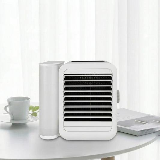 Portable Mini Air Cooler | 1000ml Tank | 99-Speed Fan | USB Powered | Aromatherapy | 20W