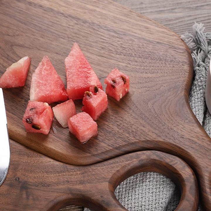 Walnut Chopping Board | Double-Sided Serving Paddle