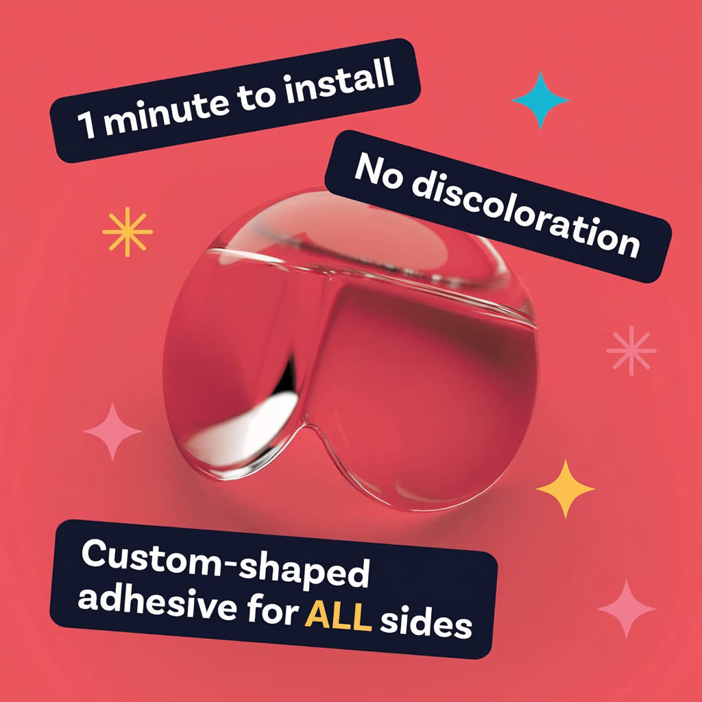 Clear Corner Protectors PVC | Shock-Absorbing Baby Safety Guards | Strong Adhesive, Quick Install for Furniture Edges 4