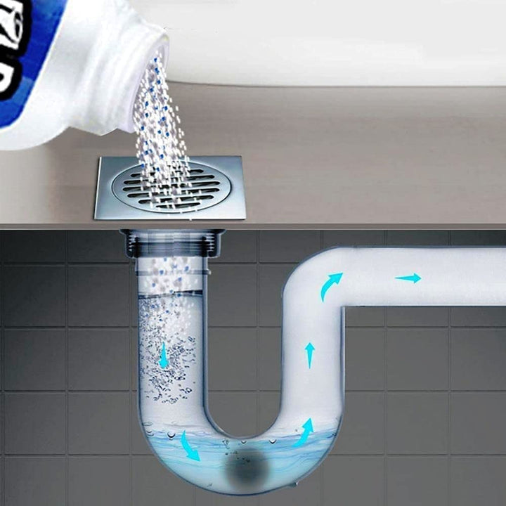 Drain Cleaner 110g | Foaming Formula Clears Hair, Grease &amp; Soap Scum Fast | Safe for Sinks, Showers &amp; Toilets in Any Home 6