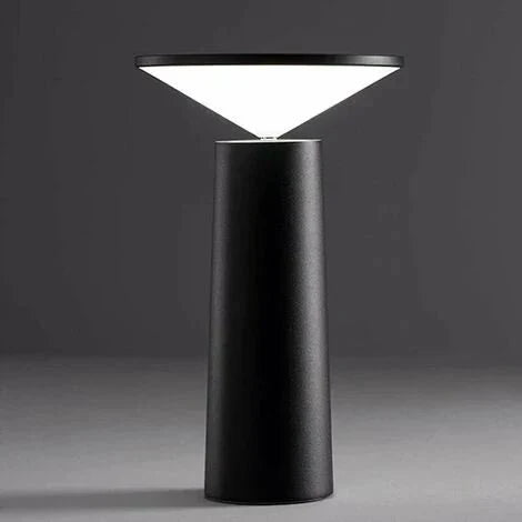 Rechargeable Table Lamp ABS | Dimmable 360° Rotating Shade | Cordless LED Light for Bedside, Reading Nooks &amp; Outdoor Use 10