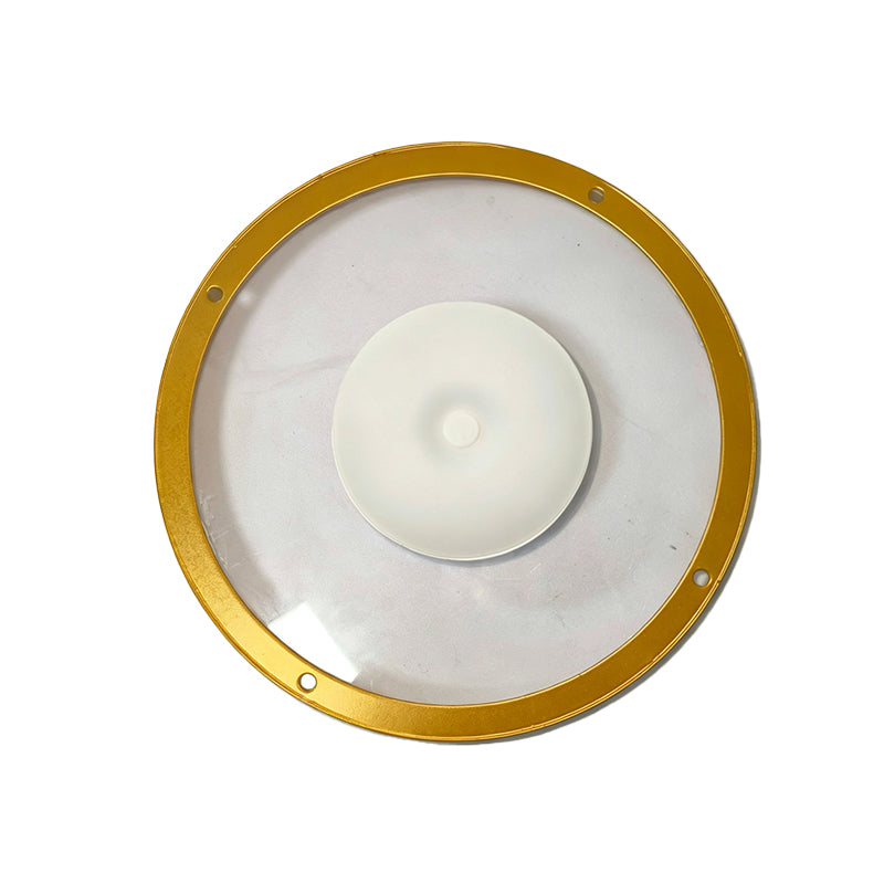 Round Floating Wall Shelf LED Light Rechargeable USB 9