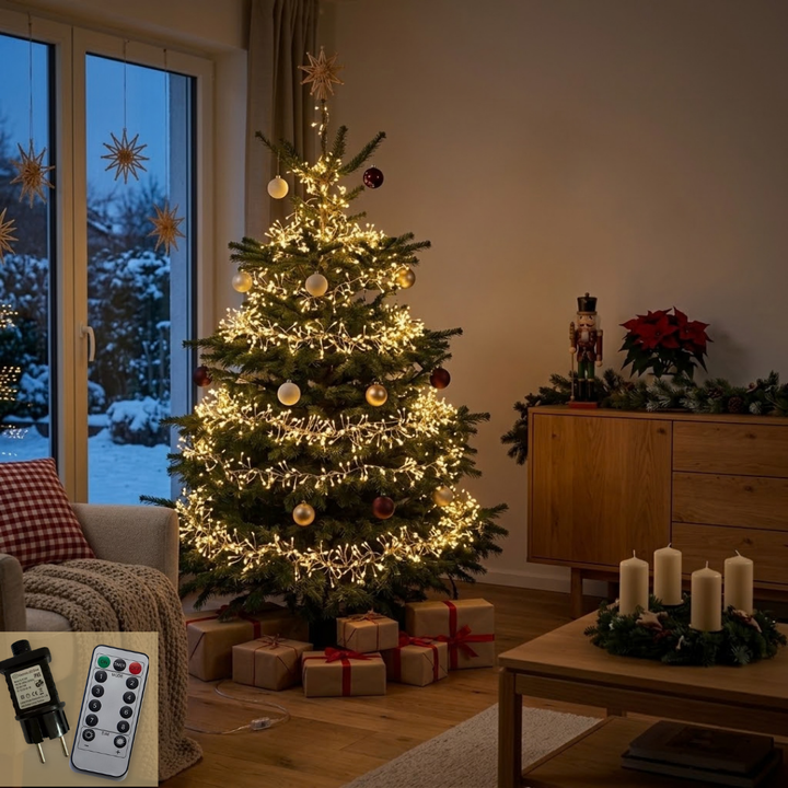 Christmas Lights Copper Wire LED IP65 Waterproof with Remote Control 8