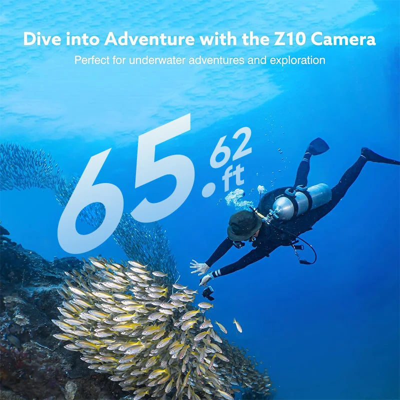 Mini Action Camera | Magnetic Wearable 1080p Camera