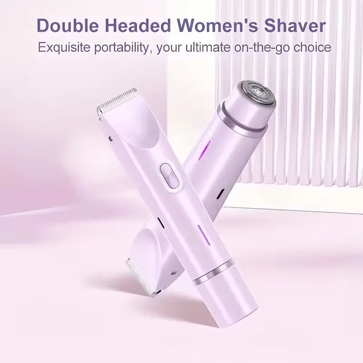 Shaver | Two Interchangeable Heads, Cordless