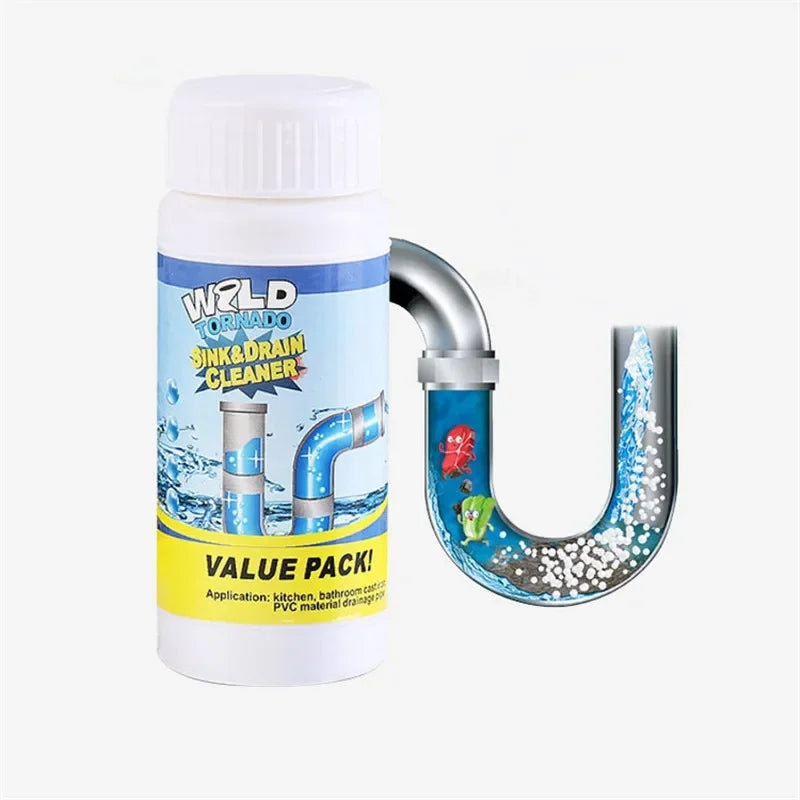 Drain Cleaner 110g | Foaming Formula Clears Hair, Grease &amp; Soap Scum Fast | Safe for Sinks, Showers &amp; Toilets in Any Home 7