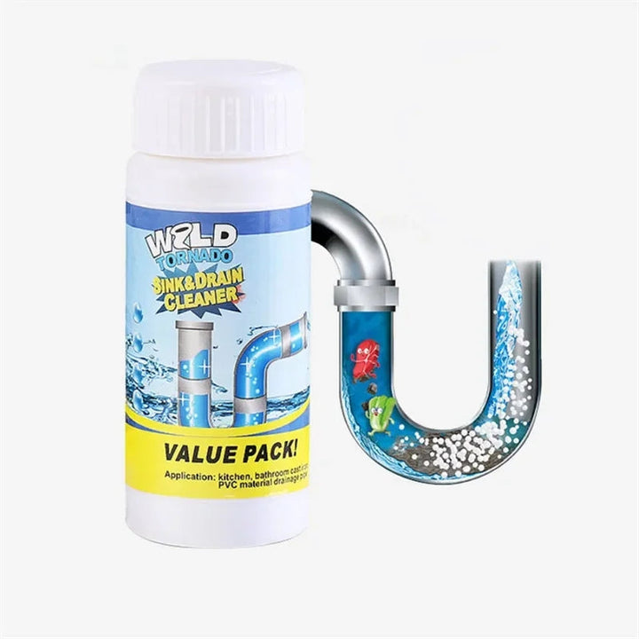 Drain Cleaner 110g | Foaming Formula Clears Hair, Grease &amp; Soap Scum Fast | Safe for Sinks, Showers &amp; Toilets in Any Home 7