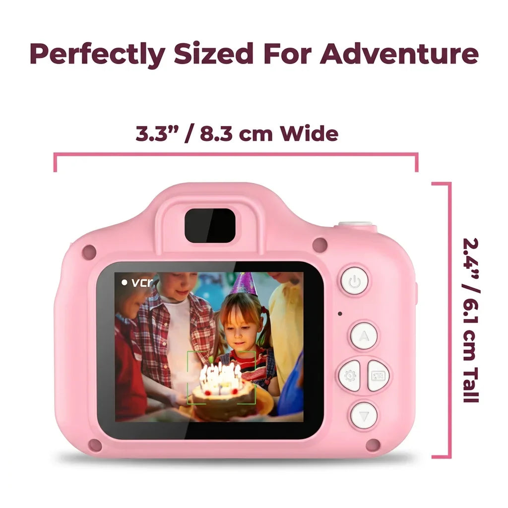 Vintage-Style Digital Camera | Grainy Film-Effect Photos | Reusable Pocket-Sized Alternative to Disposable Cameras 5