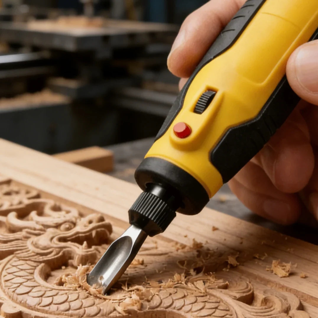Cordless Rotary Carving Tool | Variable Speed Up To 12,000 RPM | Rechargeable Precision Engraver And Polisher For Detailed Work 9