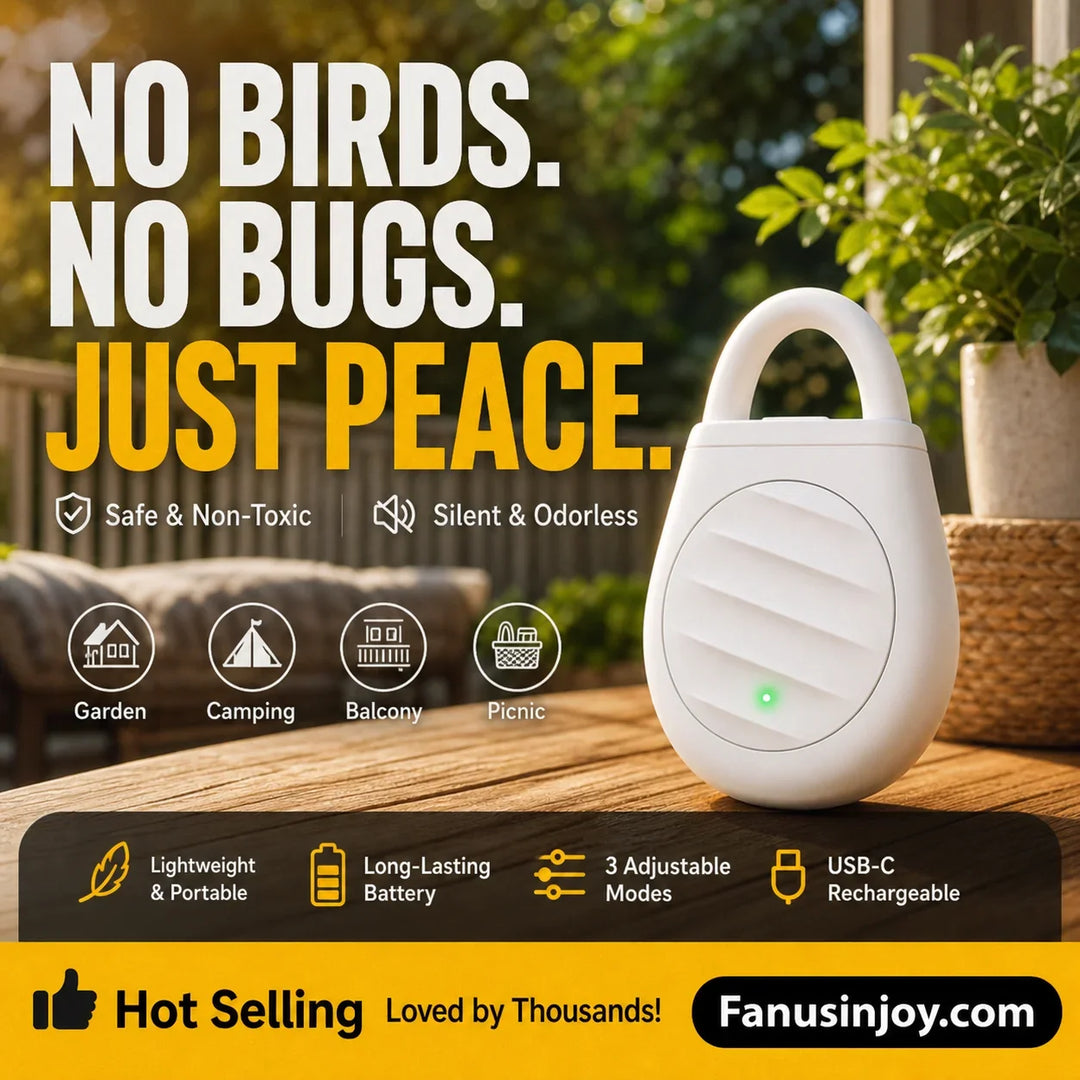 Ultrasonic Pest Control Device Portable Rechargeable USB-C with 3 Modes 3