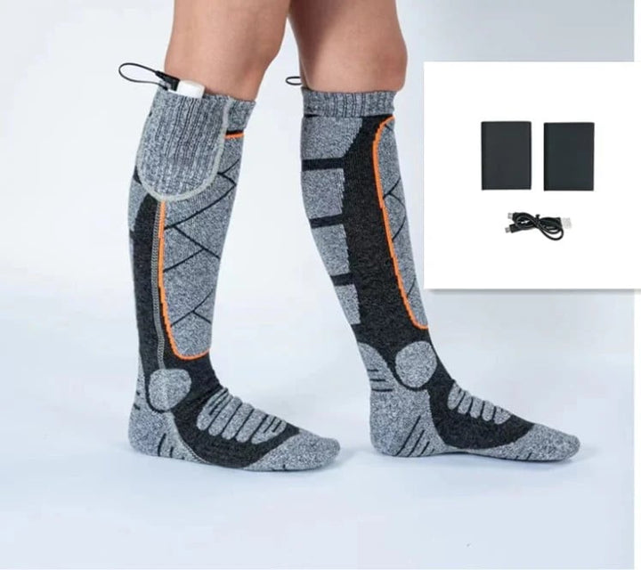 Rechargeable Foot Warmers Carbon Fibre Womens with 4-5 Hour Battery 9
